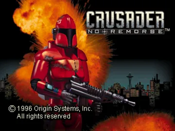 Crusader - No Remorse (US) screen shot title